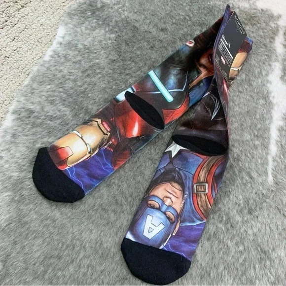 NWT Bioworld Marvel Avengers Socks - Picture 6 of 9
